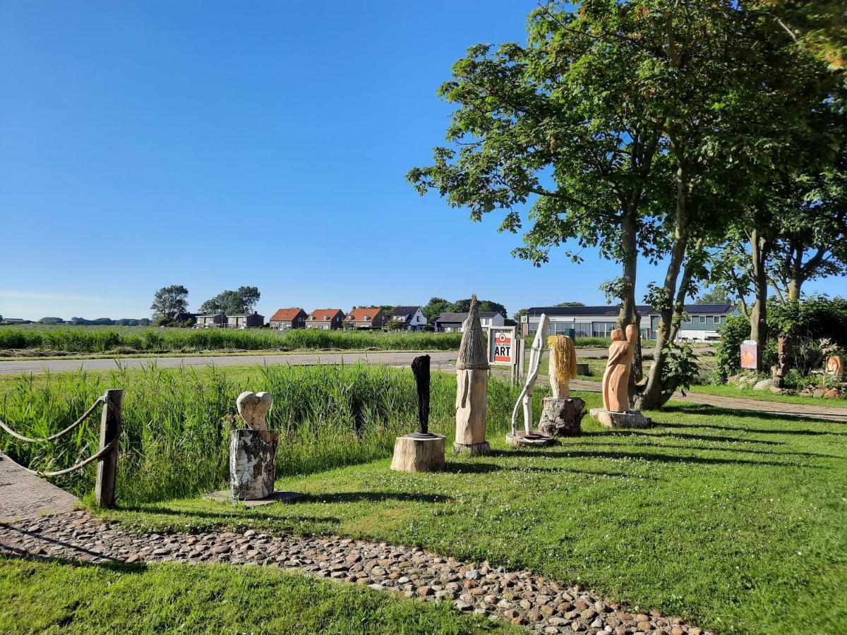 Private Logies Texel Woodart Midden-Eierland Esterno foto