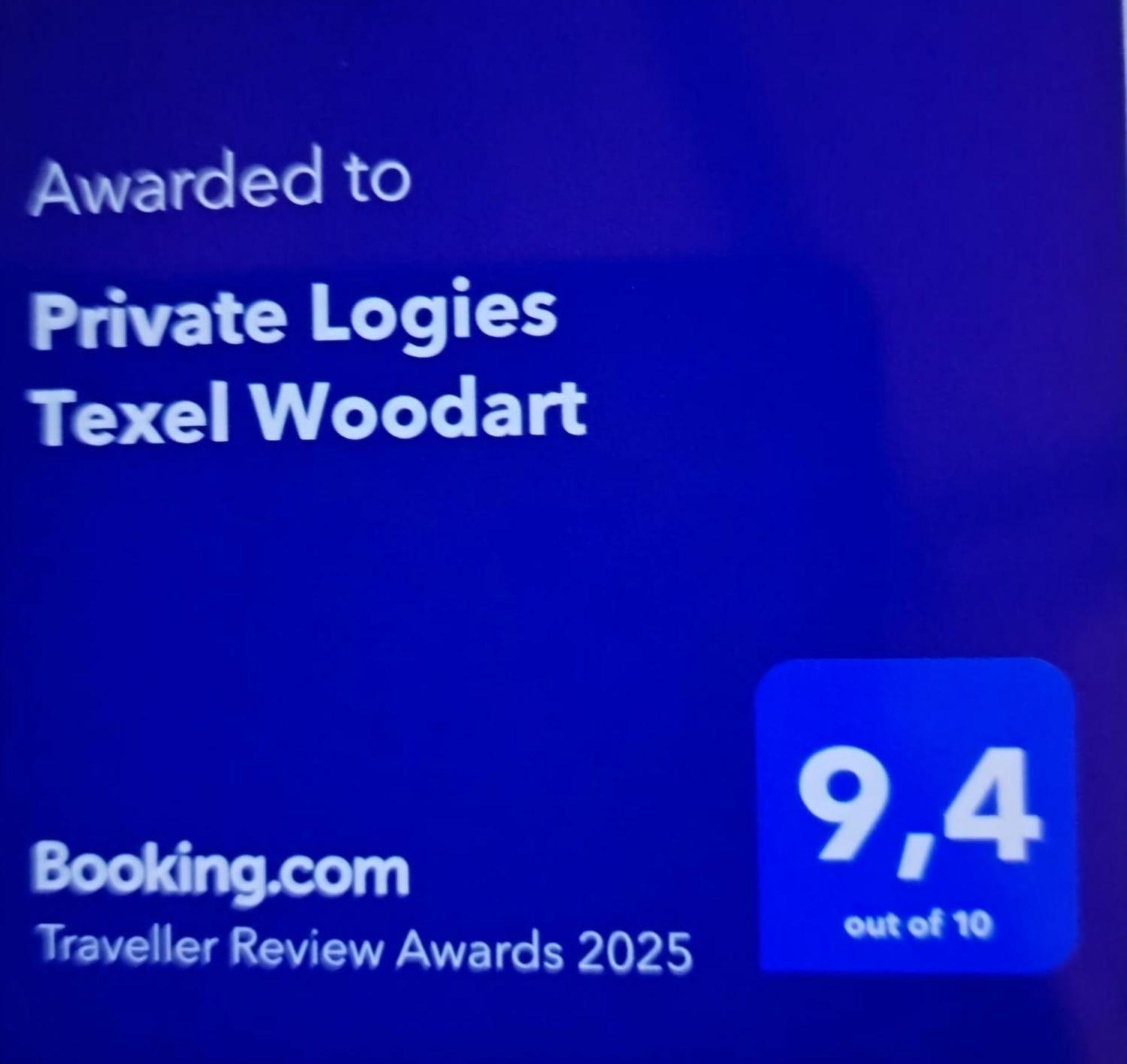Private Logies Texel Woodart Midden-Eierland Esterno foto